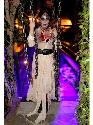 Demi Lovato as a Zombie